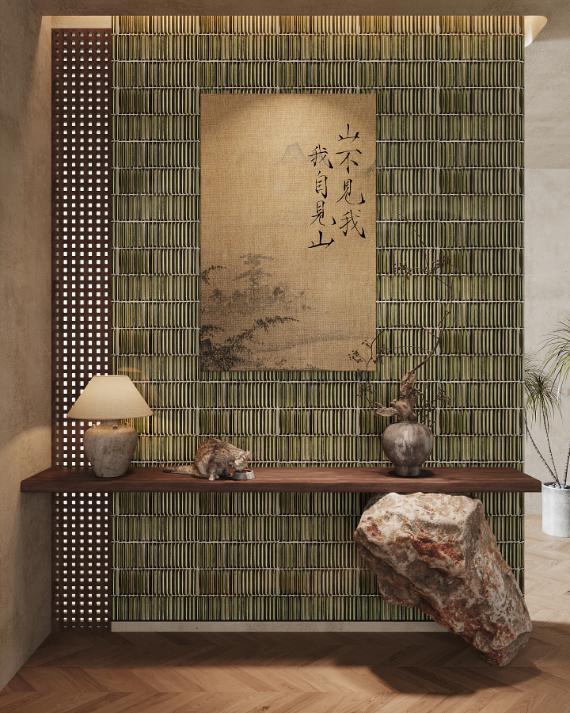 Gạch Mosaic que đũa mã 109A