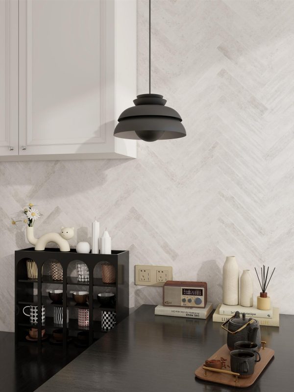 Gạch thẻ Porcelain bóng phẳng KT 60x400mm mã M604T00