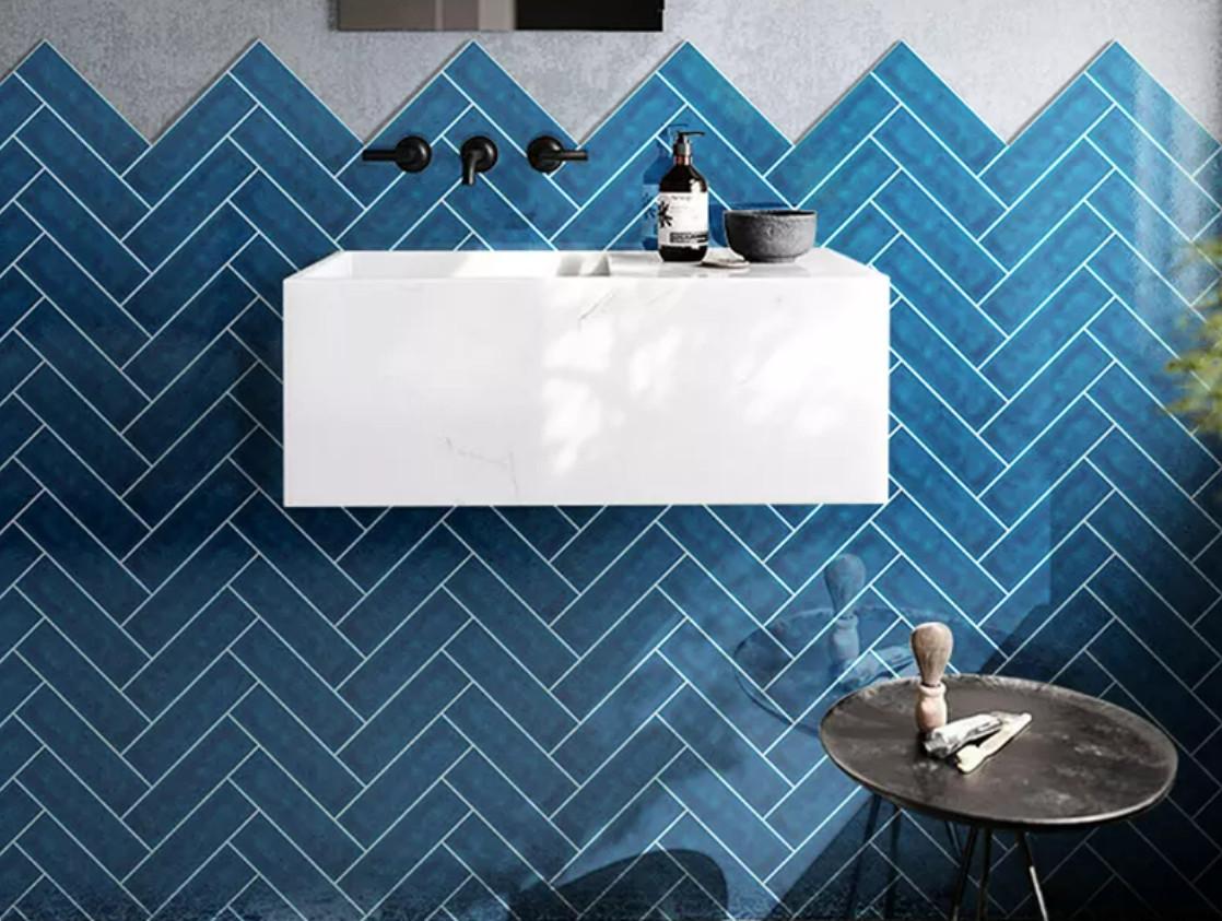 Gạch thẻ Porcelain men rạn KT 60x200mm mã MBL60218