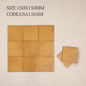 Gạch thẻ Porcelain mờ lượn KT 150x150mm mã LNA1504M