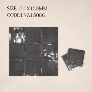 Gạch thẻ Porcelain bóng lượn KT 150x150mm mã LNA1508G