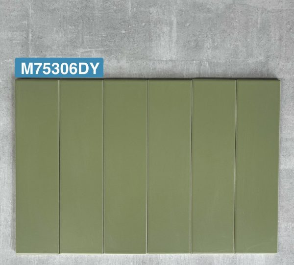 Gạch thẻ Ceramic men mờ KT 75x300mm mã M75306DY