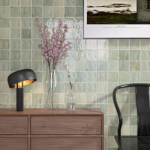 Gạch thẻ 100x100mm bóng lượn mặt - Mã 11B06