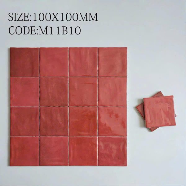 Gạch thẻ 100x100mm bóng lượn mặt mã 11B10