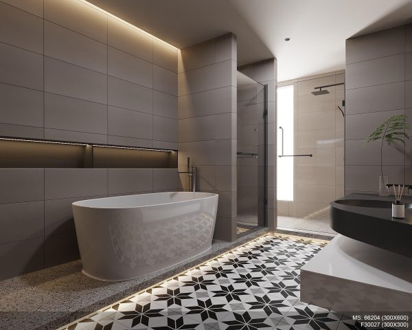 Gạch ốp tường 30x60cm men matt đơn sắc