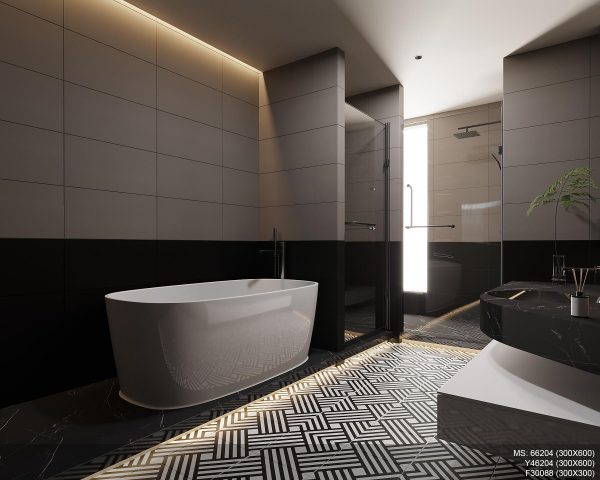 Gạch ốp tường 30x60cm men matt đơn sắc