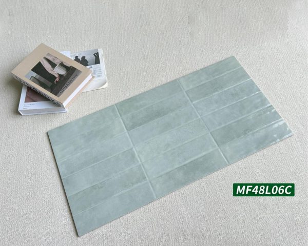 Gạch ốp tường giả thẻ 40x80cm men bóng mã MF48L06C