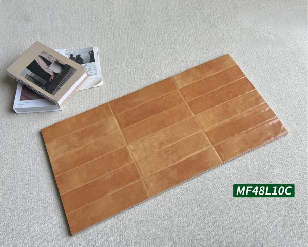 Gạch ốp tường giả thẻ 40x80cm men bóng mã MF48L10C