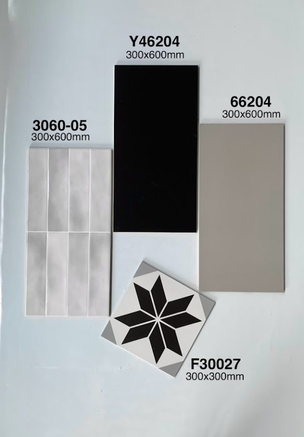 Gạch ốp tường 30x60cm men matt đơn sắc