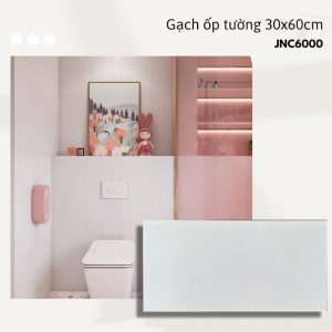 Gạch ốp tường 30x60cm men matt đơn sắc – Mã 3600Y (JNC6000)