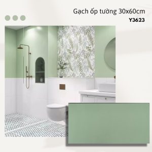 Gạch ốp tường 30x60cm men matt đơn sắc – Mã Y3623