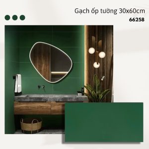 Gạch ốp tường 30x60cm men matt đơn sắc – Mã 66258