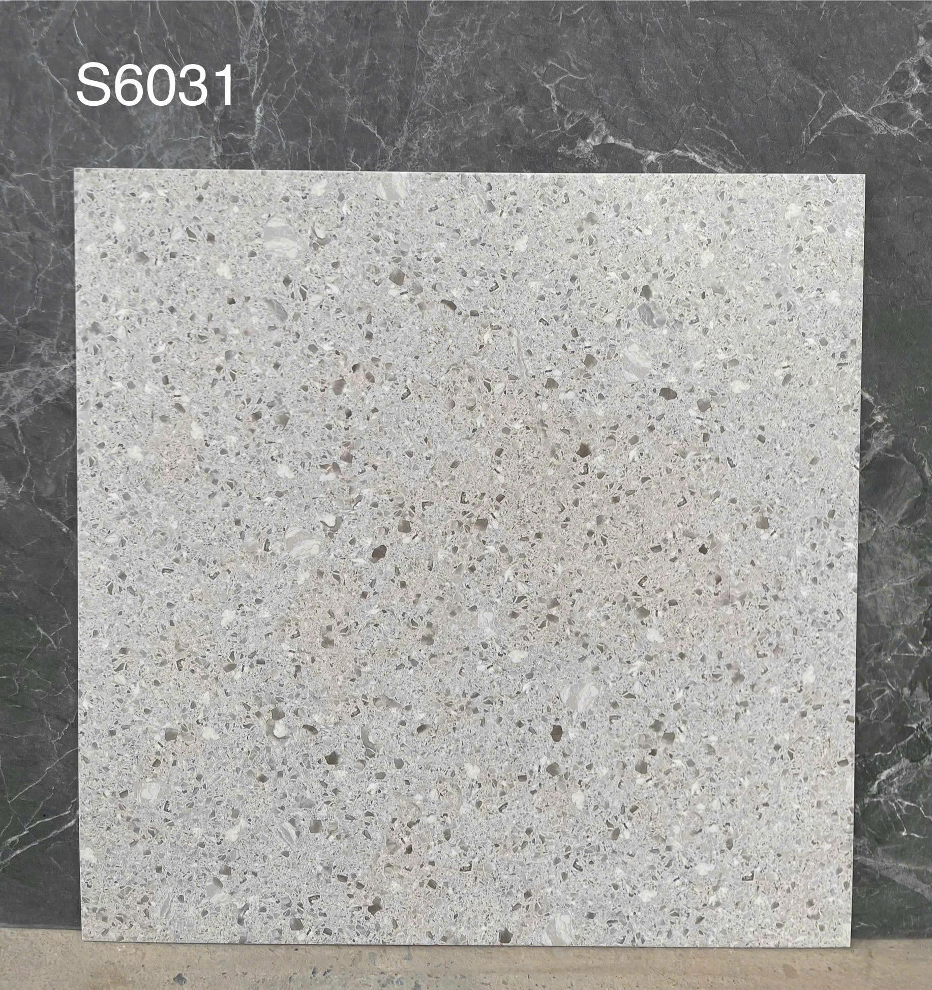 Gạch Terrazzo Porcelain mờ phẳng KT 600x600mm mã S6031