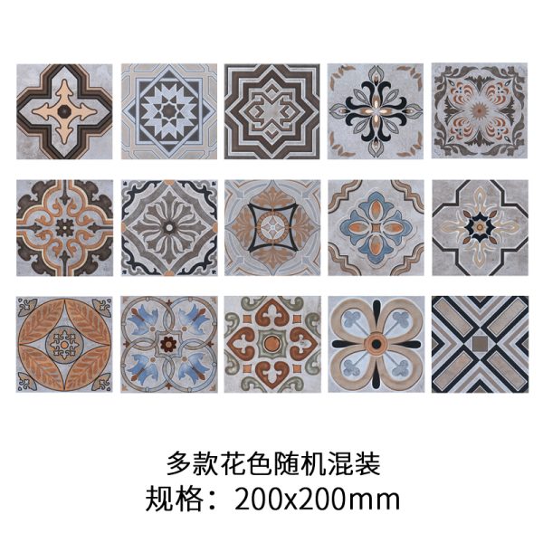 Gạch bông 20x20 mã DC22