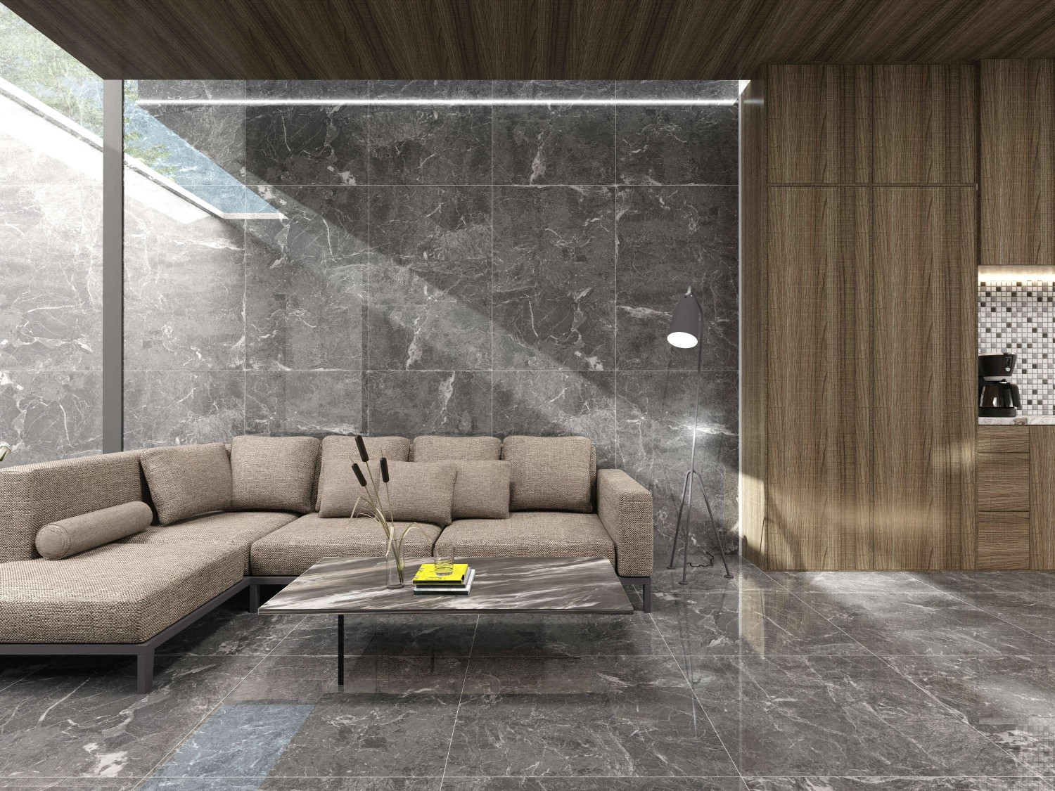 Gạch khổ lớn 800x800cm mã C61SG906