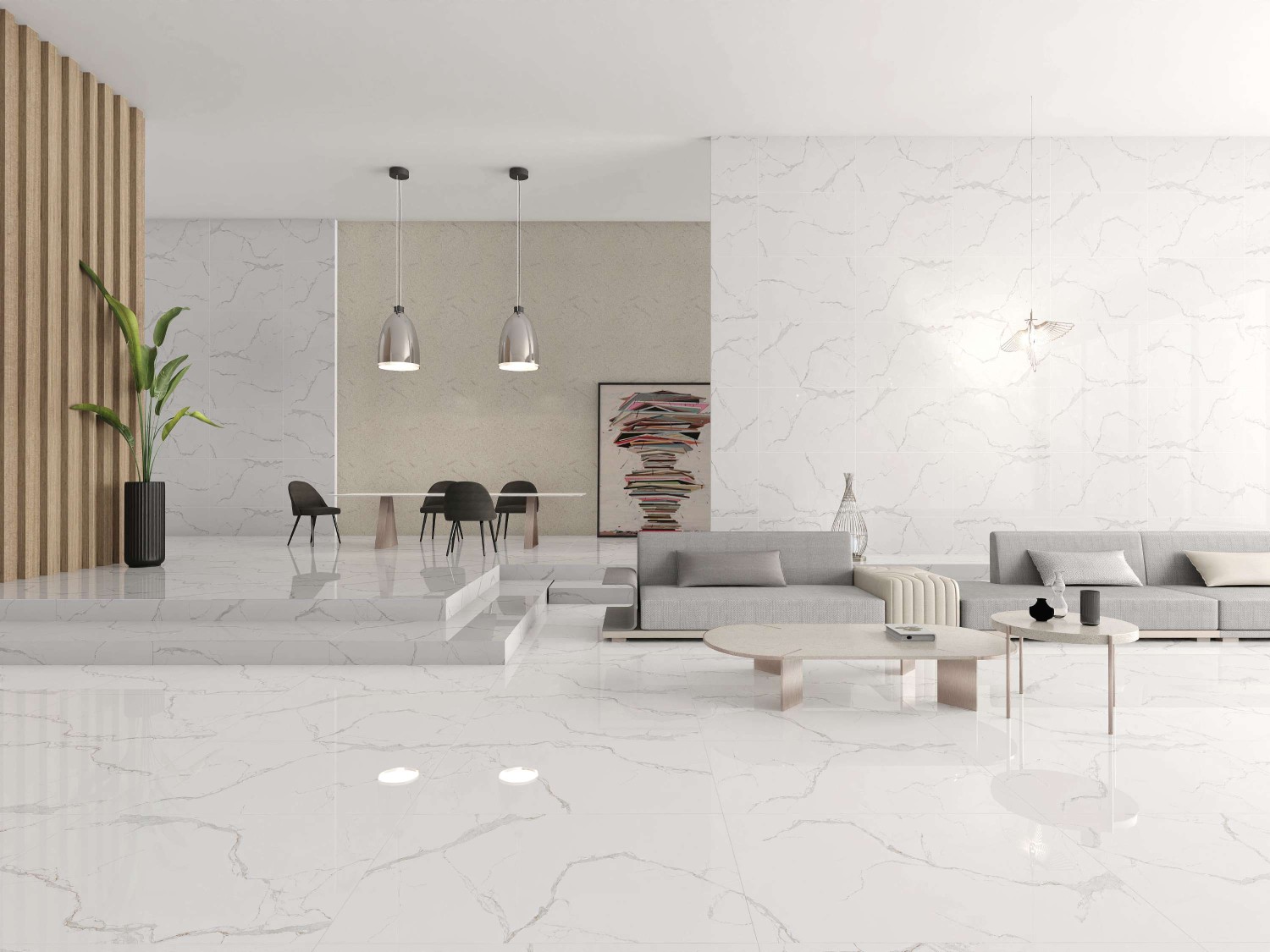 Gạch khổ lớn 800x800cm mã C61VW808