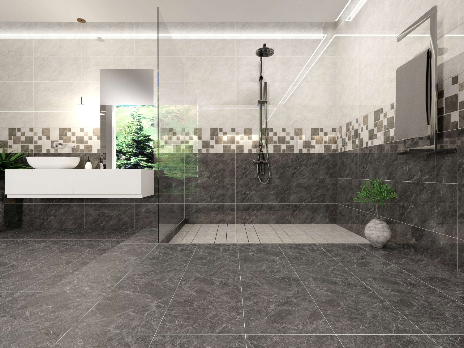 GẠCH ỐP LÁT 300x600MM MÃ GB3625/GB3626