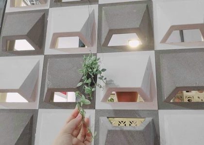 Gạch Thông Gió Xi Măng Kích Thước 200x200mm mã MT-21