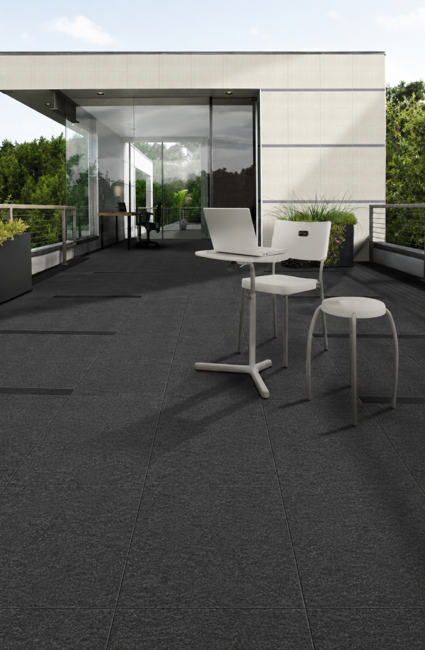 Gạch Granite Full Body Màu Đen Men Matt Chống Trơn Taicera G38529 30x30