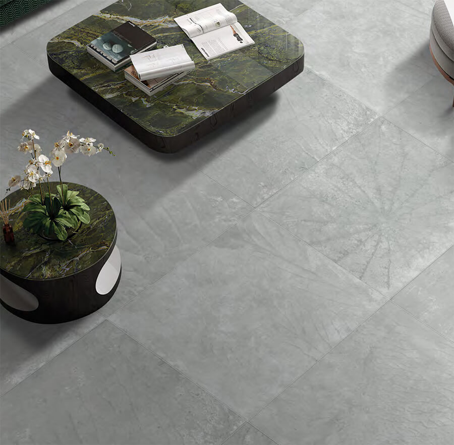 Gạch Taicera G88L07 80×80 cm – Gạch Granite vân đá men Matt màu trắng
