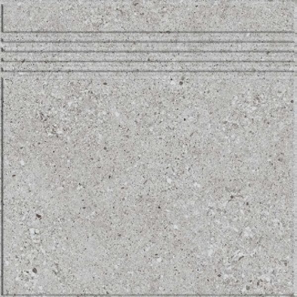 Gạch Taicera GL38Q37JF màu xám nhạt lát cầu thang vân đá – 30x30 cm