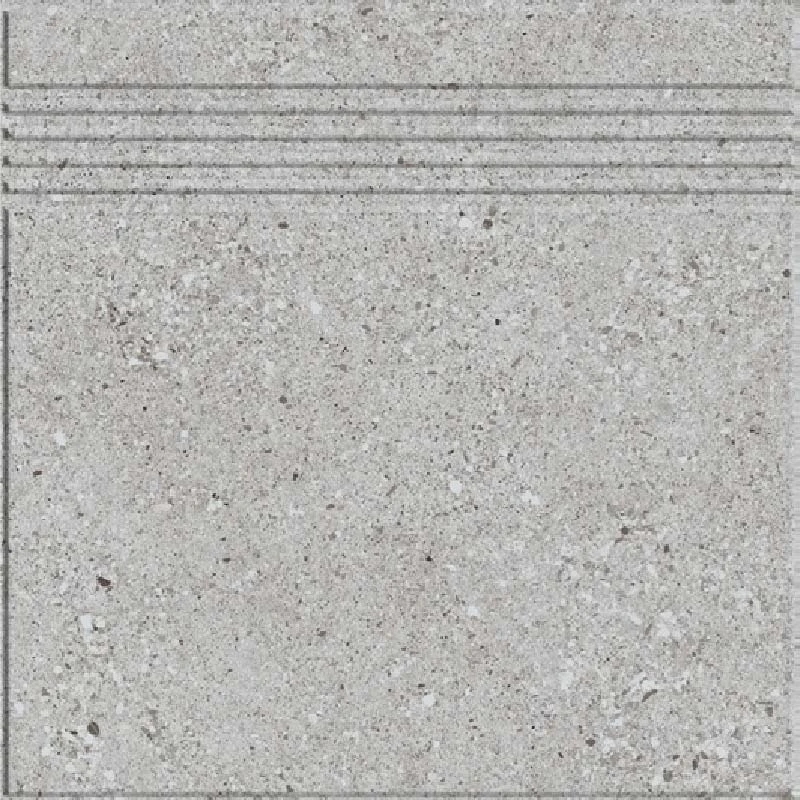 Gạch Taicera GL38Q37JF màu xám nhạt lát cầu thang vân đá – 30x30 cm