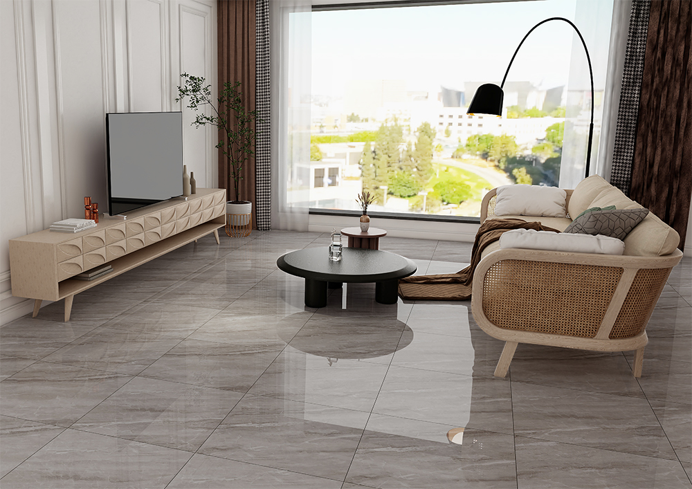 Gạch Taicera GP68264 – Granite vân đá tự nhiên xám nâu 60x60 cm