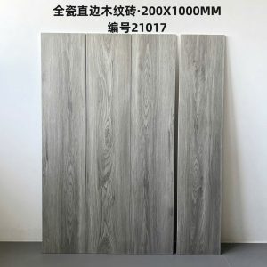Gạch giả gỗ G21017 20x100 cm màu xám sáng thanh lịch